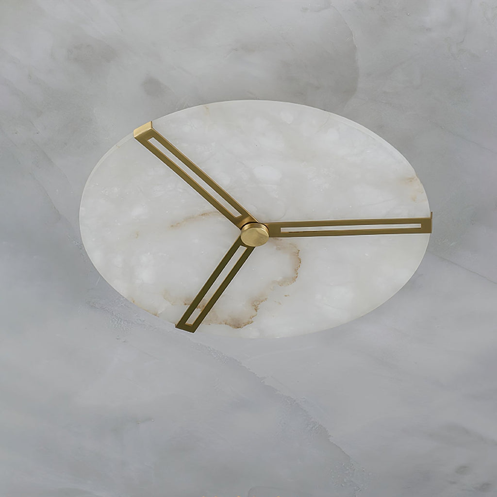 Clocks Alabaster Ceiling Light by FIFTH & BEAM — product view 11