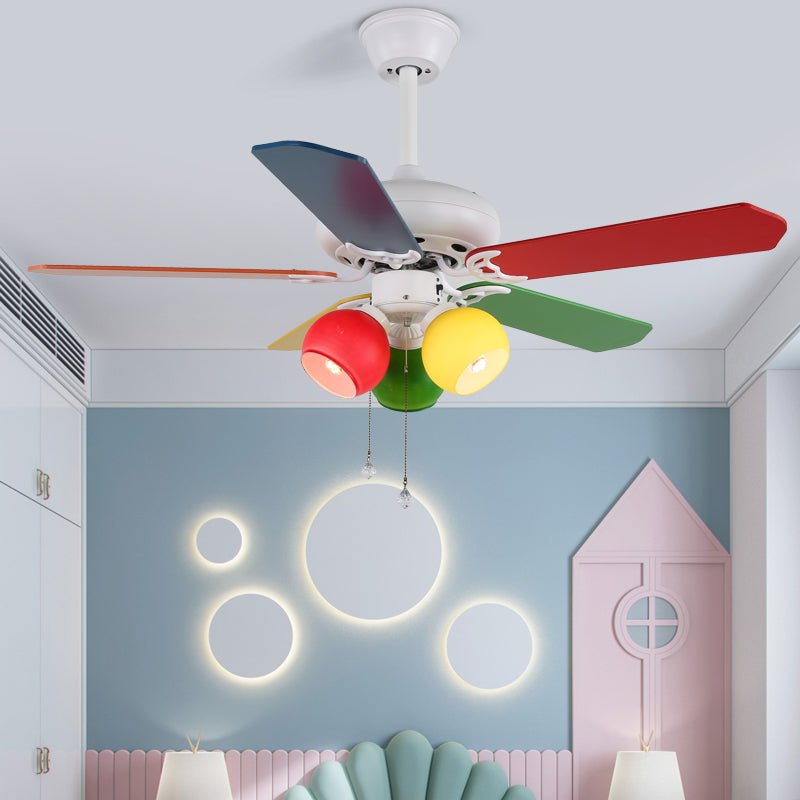ColorPop Kids’ Ceiling Fan Light by FIFTH & BEAM — product view 5
