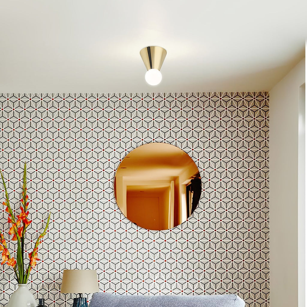 Conical Ceiling Lamp by FIFTH & BEAM — product view 8