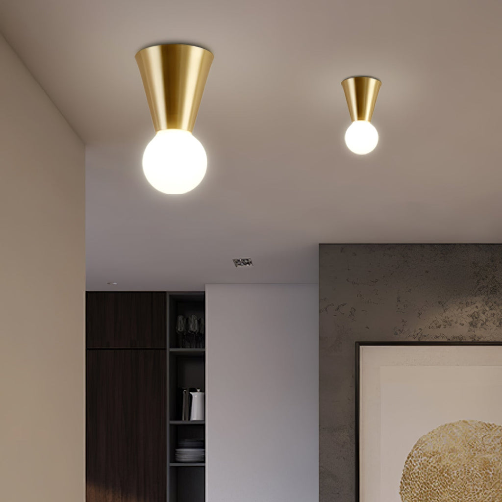 Conical Ceiling Lamp by FIFTH & BEAM — product view 2