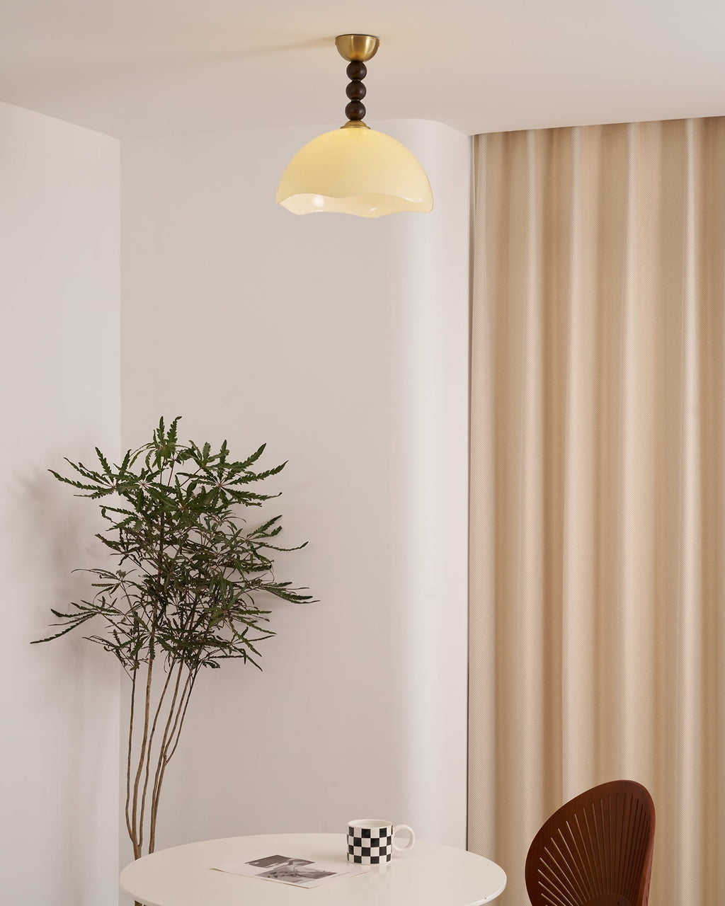 Coral Crest Ceiling Lamp by FIFTH & BEAM — product view 5