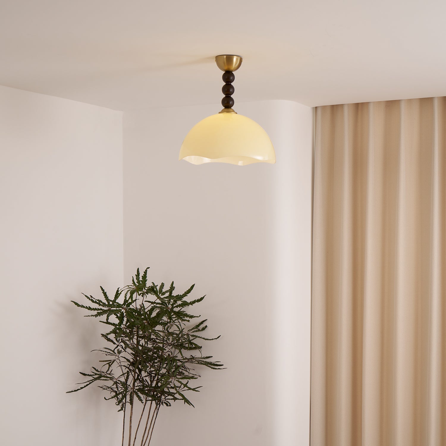 Coral Crest Ceiling Lamp by FIFTH & BEAM — product view 7