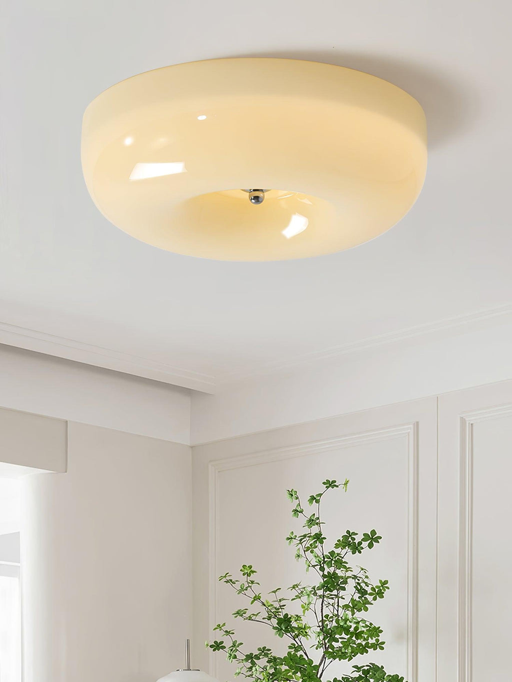 Cream Pudding Ceiling Lamp by FIFTH & BEAM — product view 13