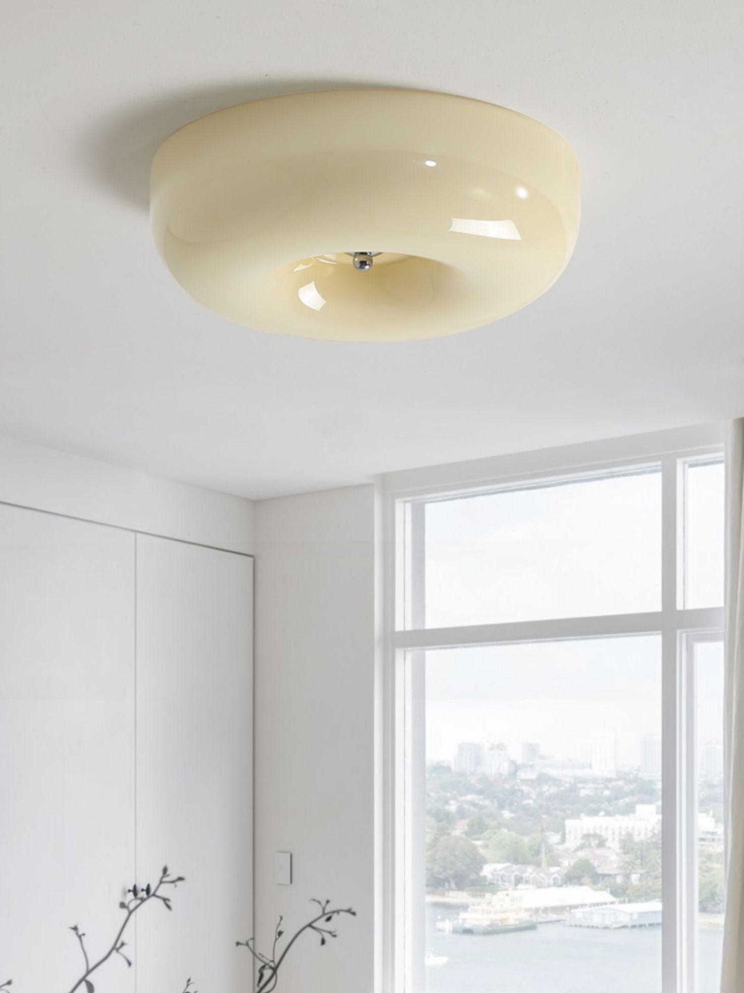 Cream Pudding Ceiling Lamp by FIFTH & BEAM — product view 15