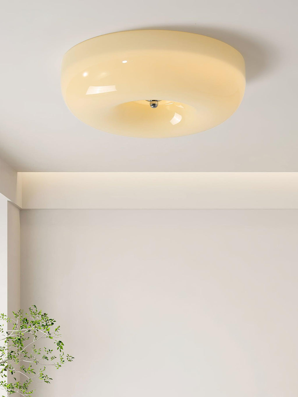 Cream Pudding Ceiling Lamp by FIFTH & BEAM — product view 16