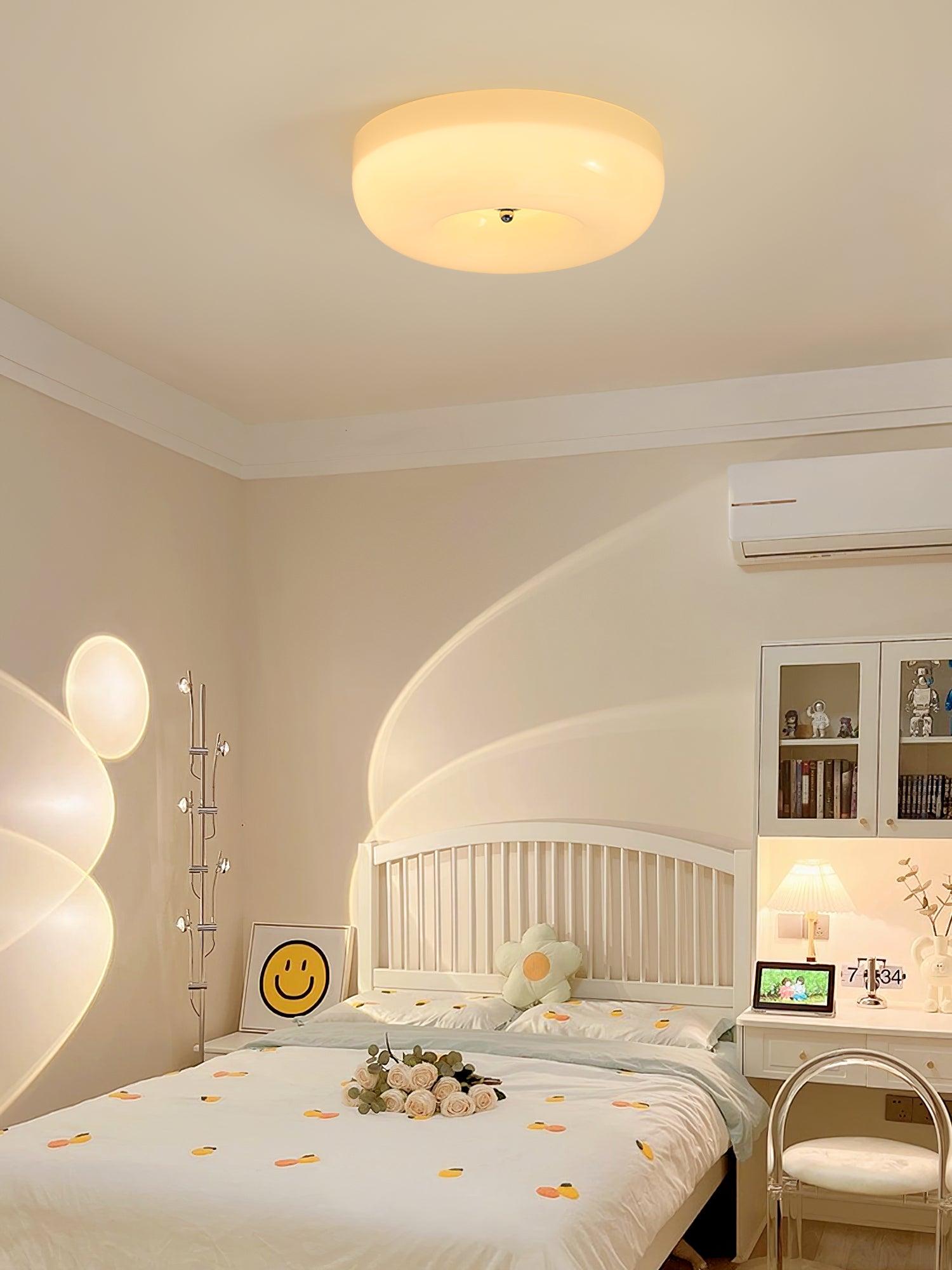 Cream Pudding Ceiling Lamp by FIFTH & BEAM — product view 4