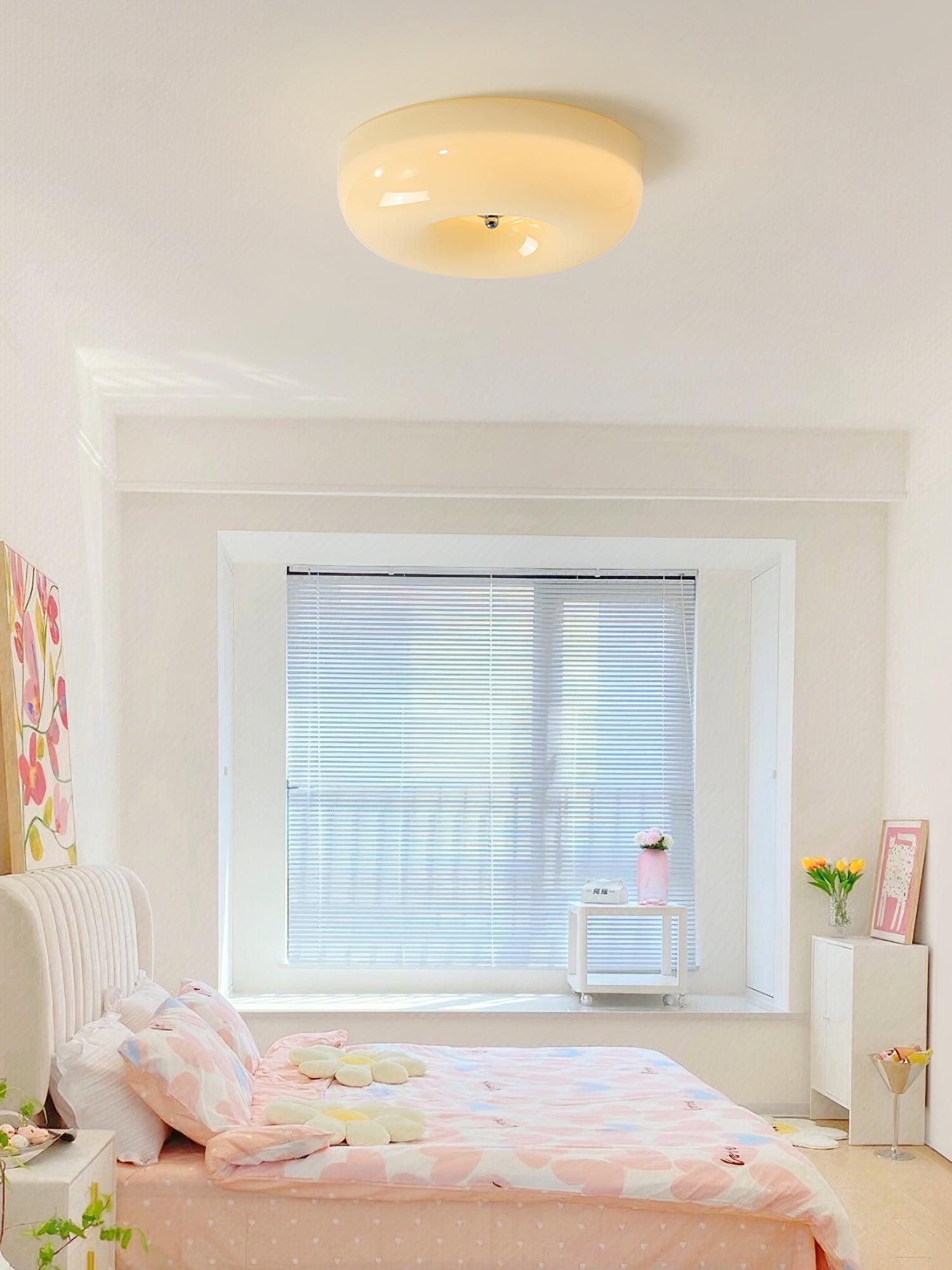 Cream Pudding Ceiling Lamp by FIFTH & BEAM — product view 6