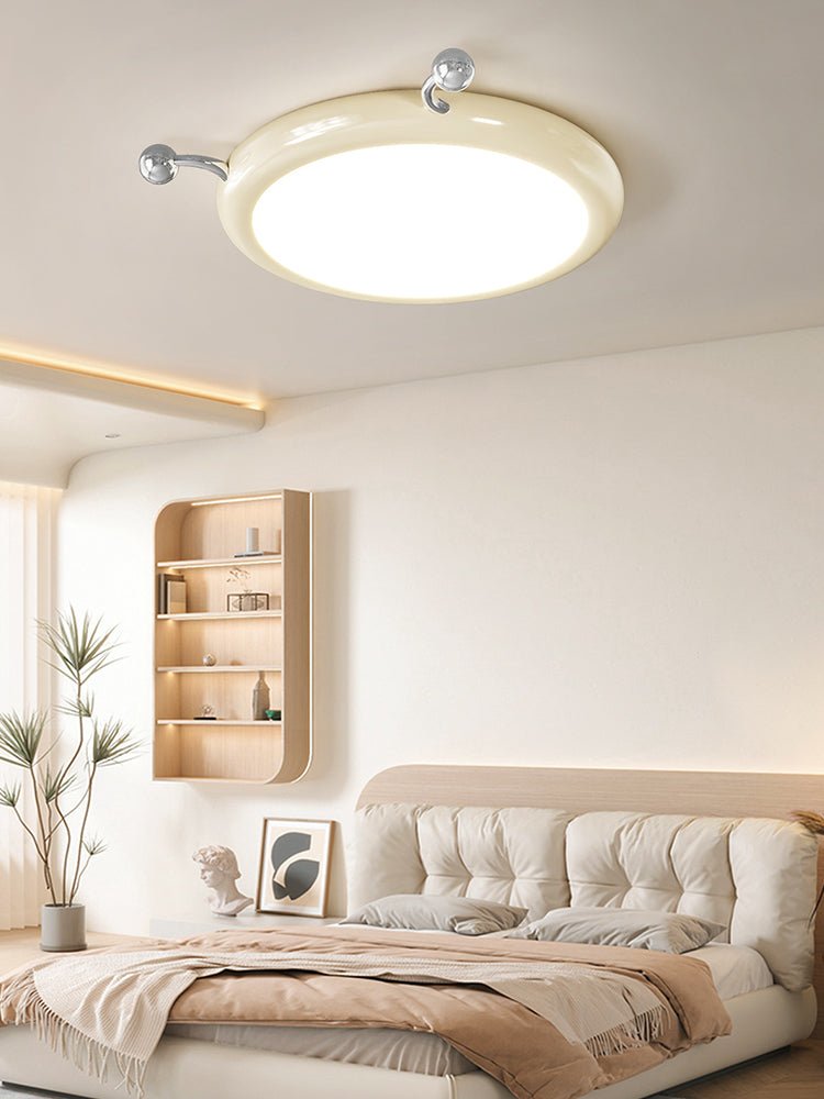 Cream Puffering Ceiling Light by FIFTH & BEAM — product view 4