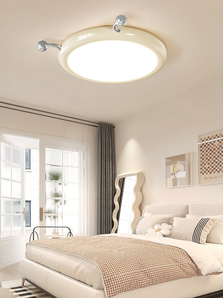 Cream Puffering Ceiling Light by FIFTH & BEAM — product view 6