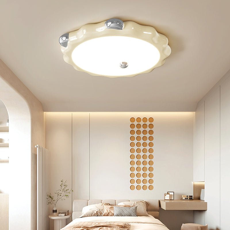 Cream Puffering Ceiling Light by FIFTH & BEAM — product view 9