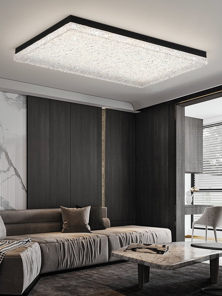 Crystalia Resin Ceiling Light by FIFTH & BEAM — product view 7