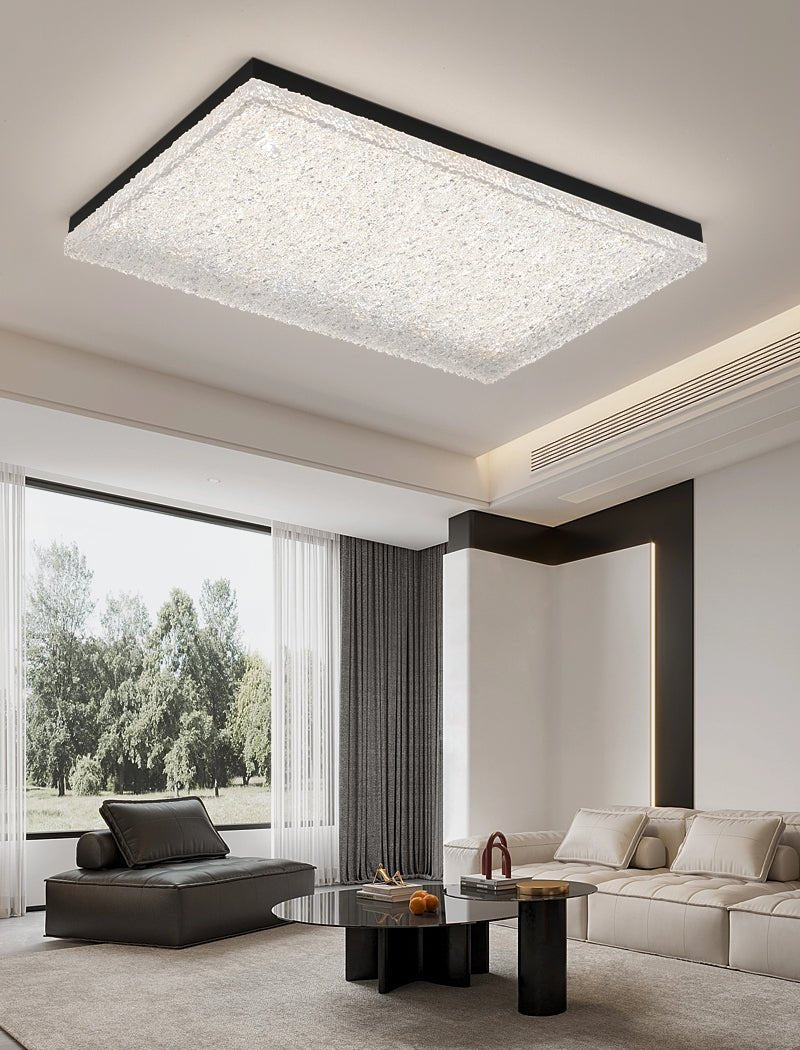 Crystalia Resin Ceiling Light by FIFTH & BEAM — product view 14