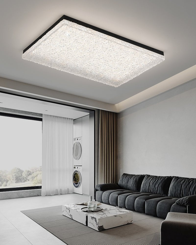 Crystalia Resin Ceiling Light by FIFTH & BEAM — product view 16