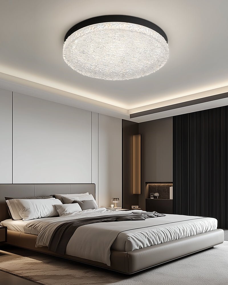 Crystalia Resin Ceiling Light by FIFTH & BEAM — product view 17