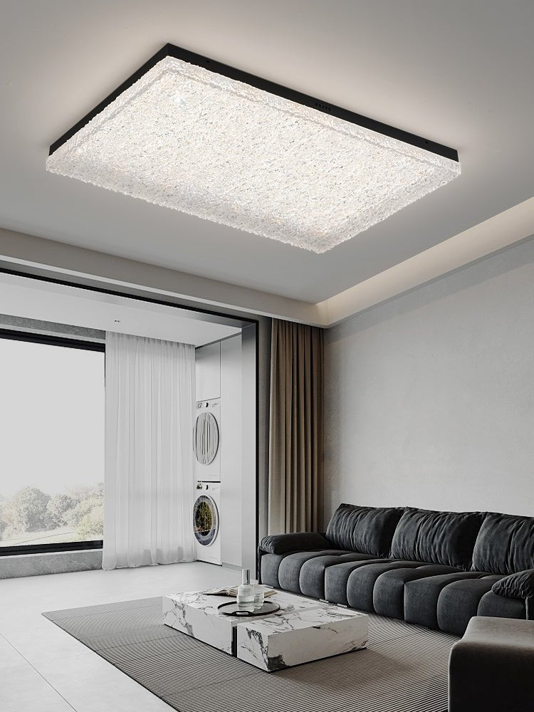 Crystalia Resin Ceiling Light by FIFTH & BEAM — product view 4