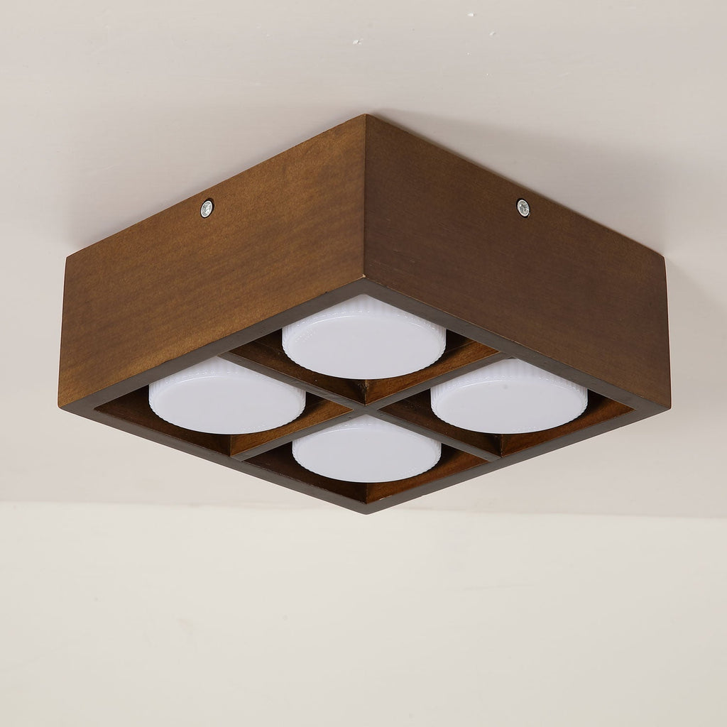 Cobra Wood Ceiling Light by FIFTH & BEAM — product view 15