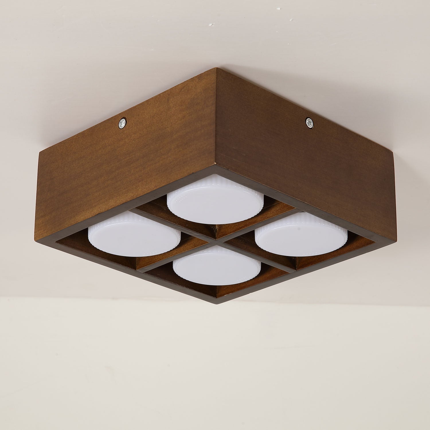 Cobra Wood Ceiling Light by FIFTH & BEAM — product view 15