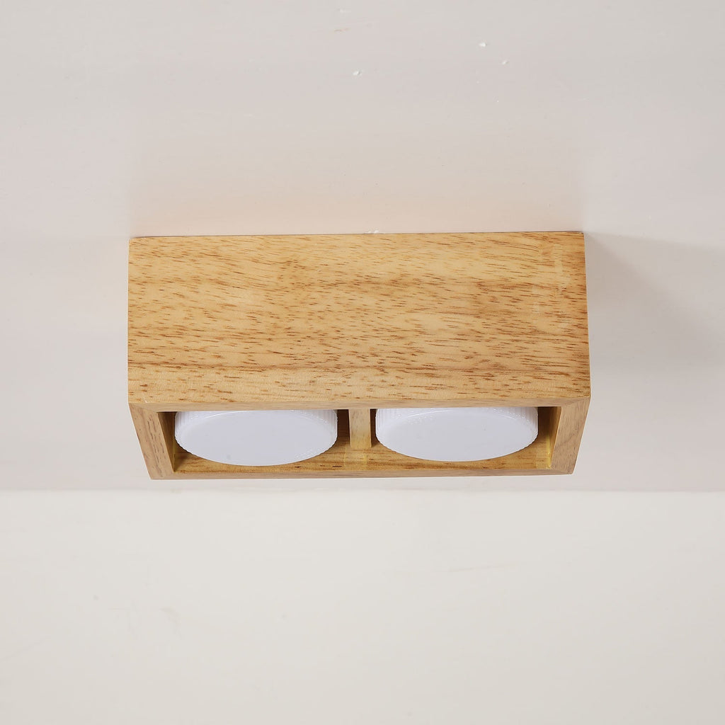 Cobra Wood Ceiling Light by FIFTH & BEAM — product view 25