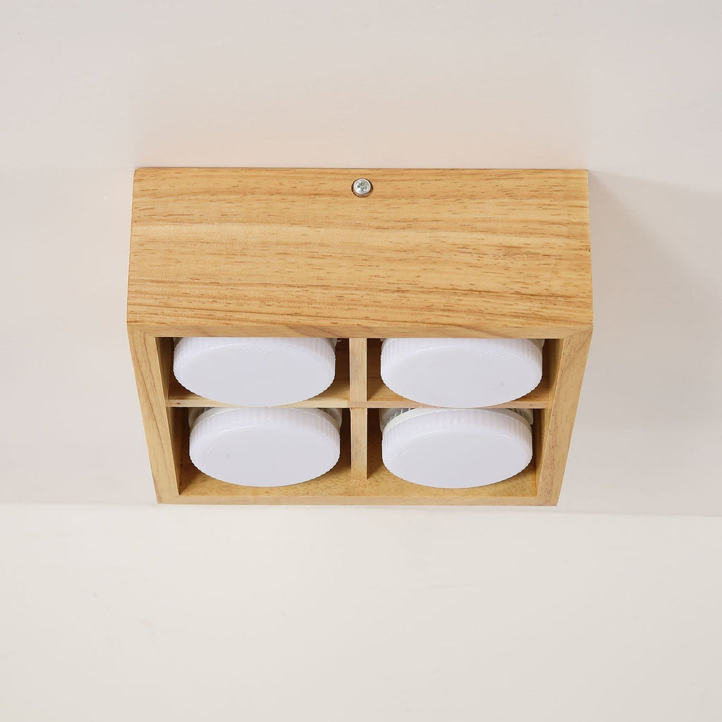 Cobra Wood Ceiling Light by FIFTH & BEAM — product view 31