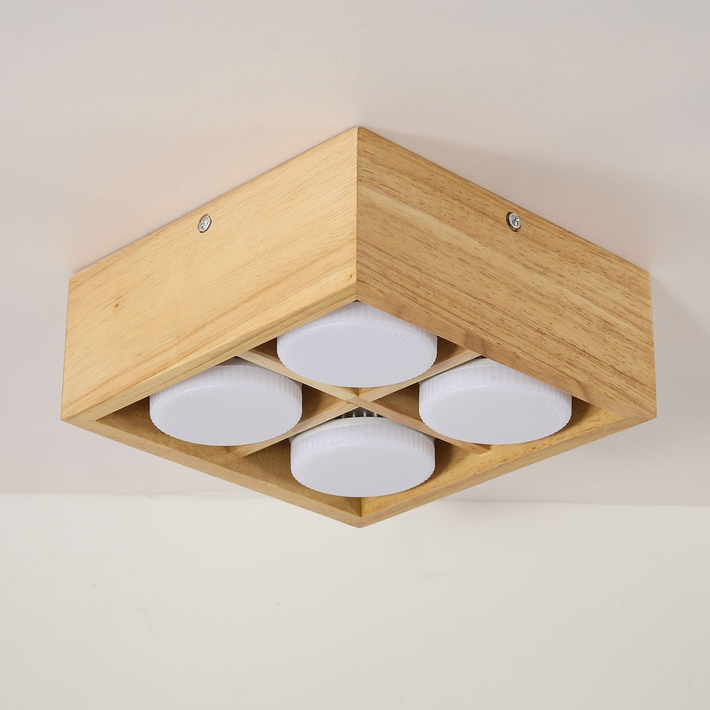 Cobra Wood Ceiling Light by FIFTH & BEAM — product view 29