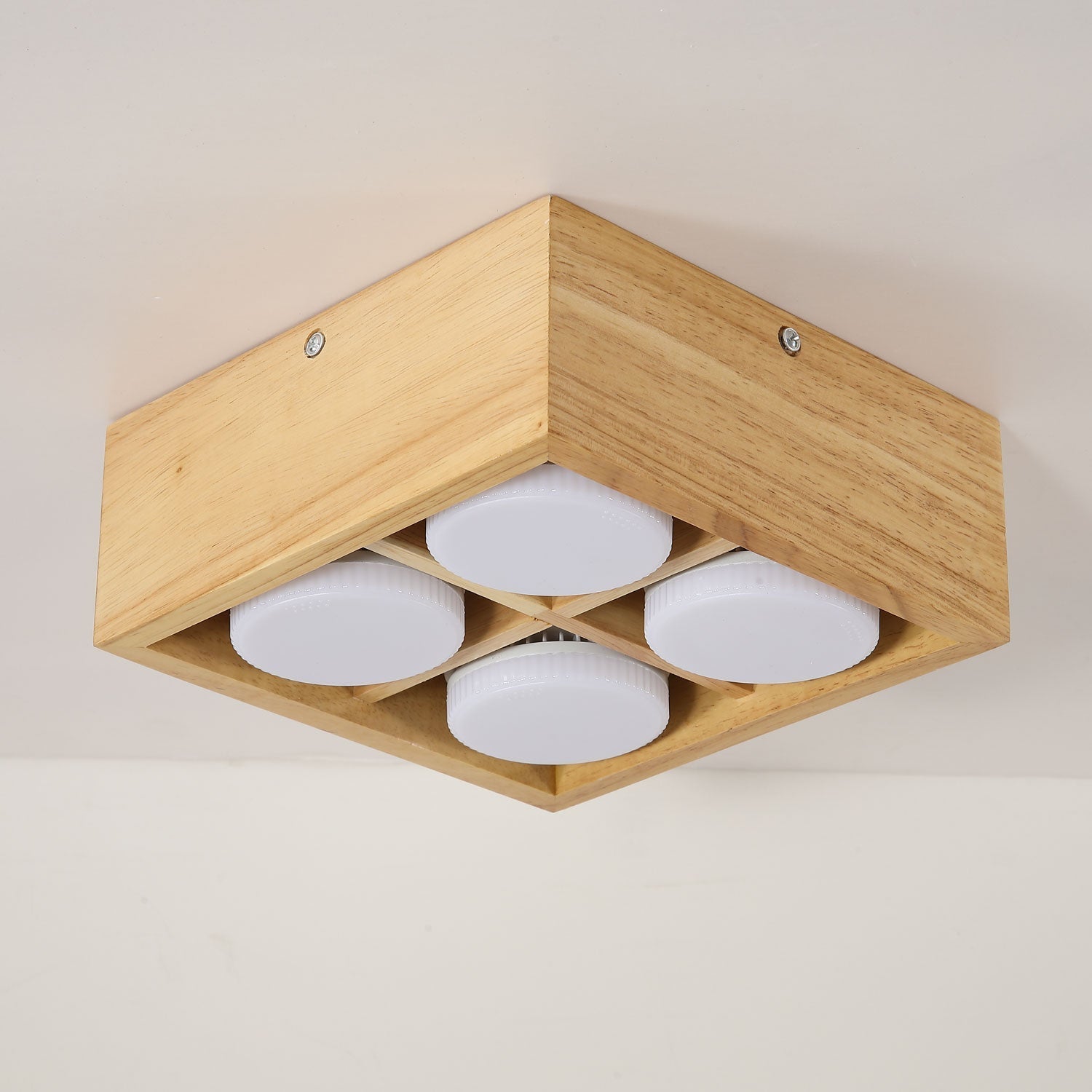 Cobra Wood Ceiling Light by FIFTH & BEAM — product view 29