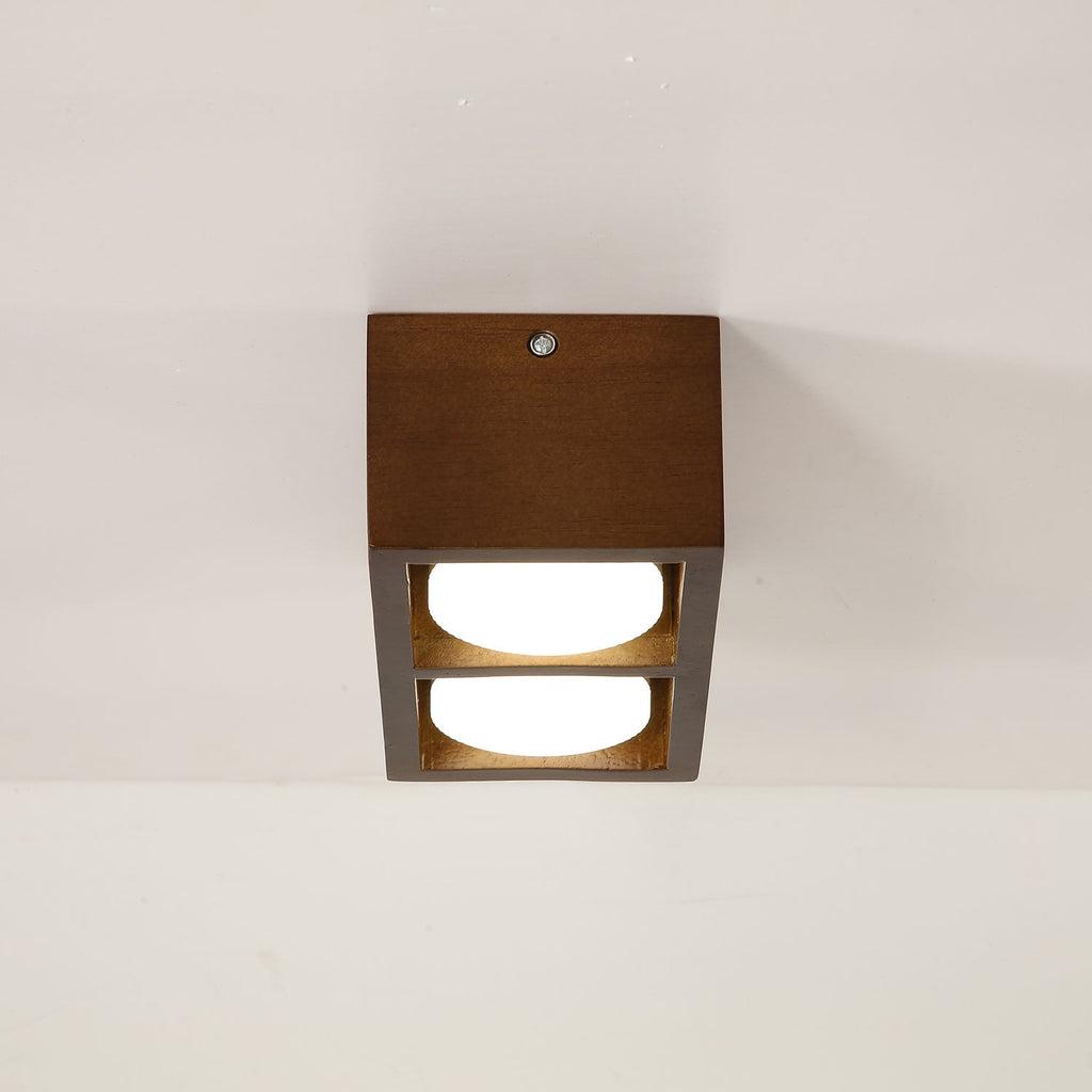 Cobra Wood Ceiling Light by FIFTH & BEAM — product view 14
