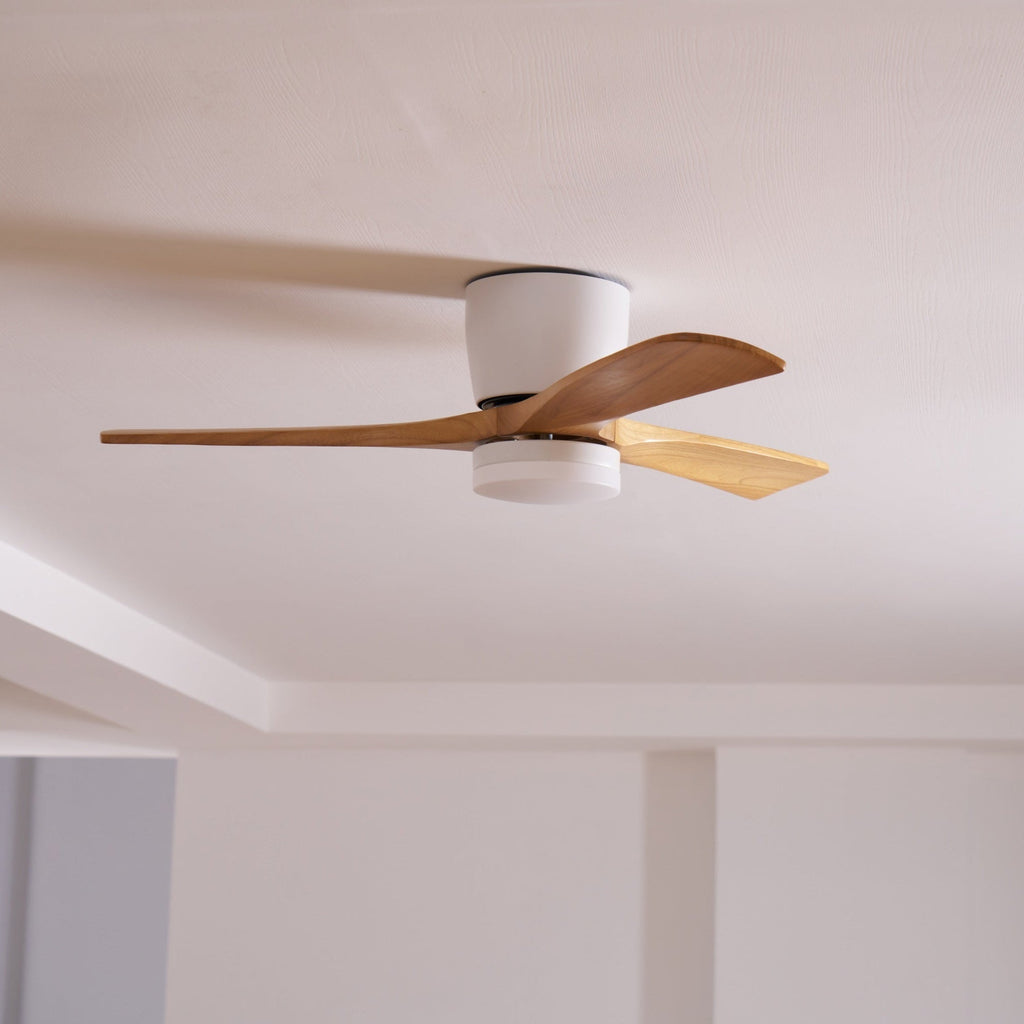 Nordic Wooden 42"/48"/52" Ceiling Fan Light by FIFTH & BEAM — product view 41
