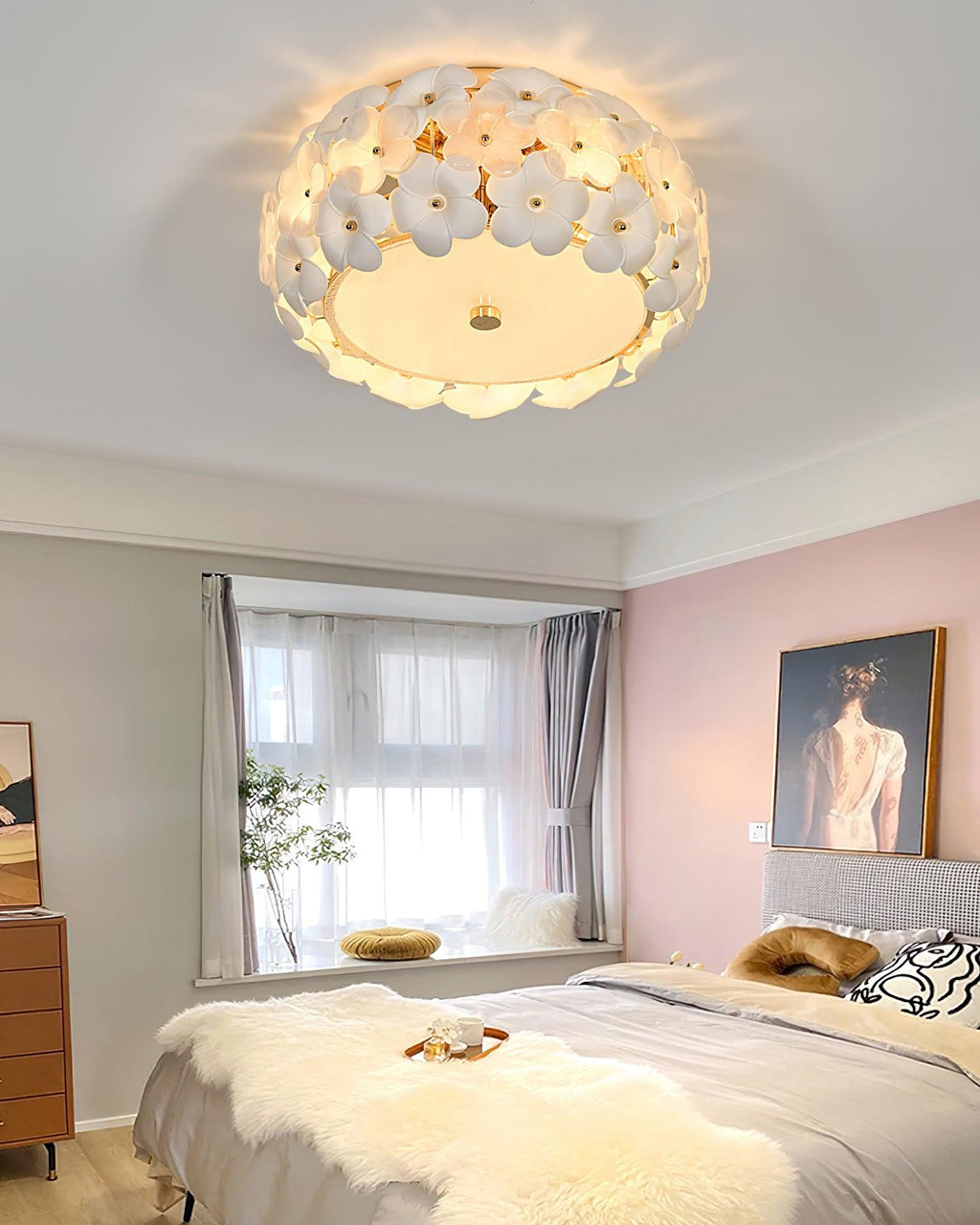 Daisy Bloom Ceiling Light by FIFTH & BEAM — product view 6