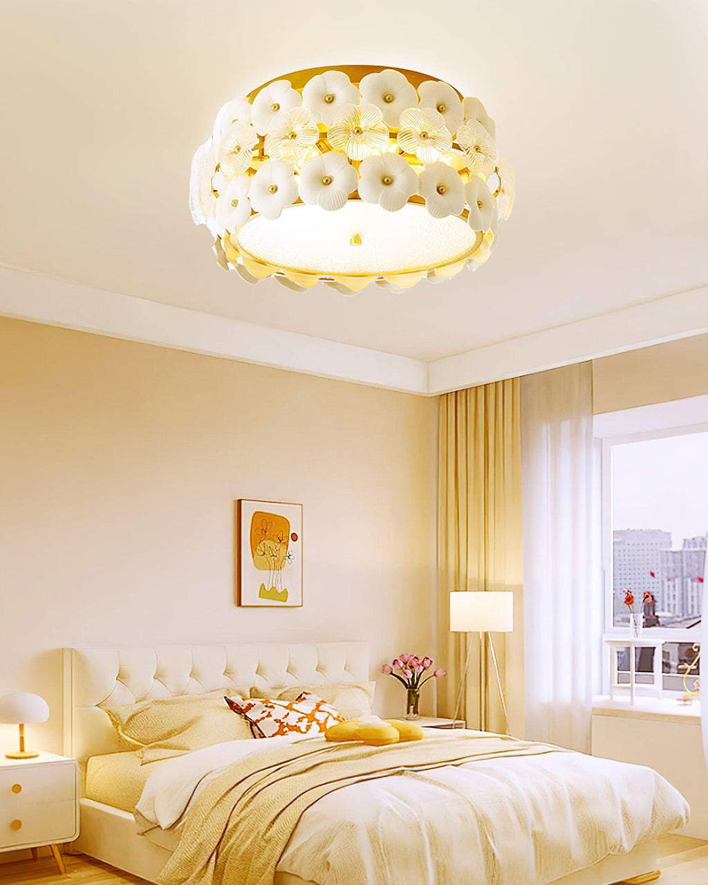 Daisy Bloom Ceiling Light by FIFTH & BEAM — product view 8