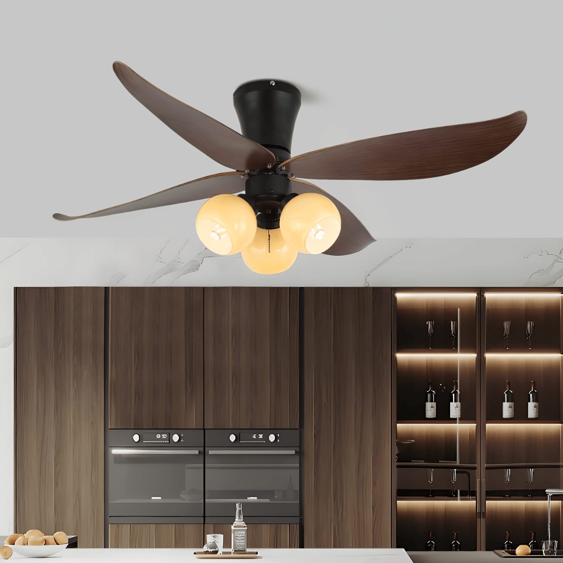 Arbora Bloom Ceiling Fan Light by FIFTH & BEAM — product view 9