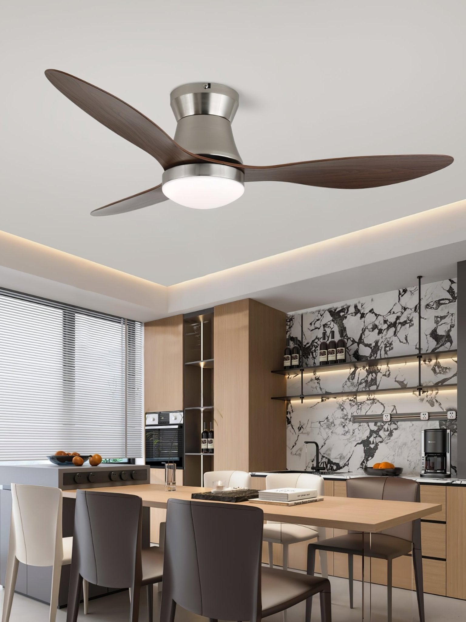 Aeronix Ceiling Fan Light by FIFTH & BEAM — product view 8