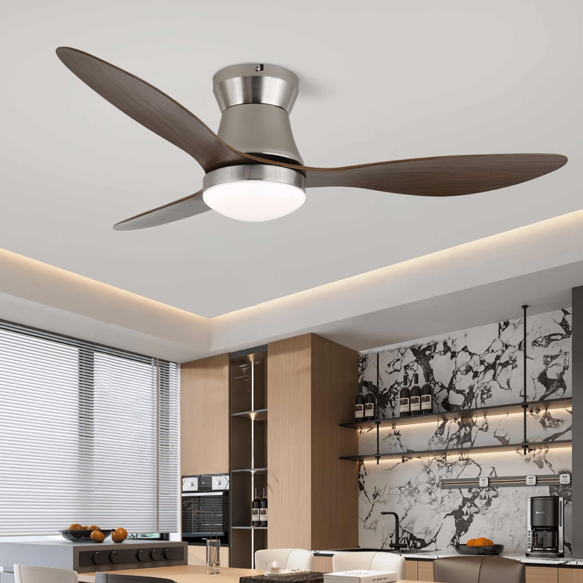 Aeronix Ceiling Fan Light by FIFTH & BEAM — product view 2