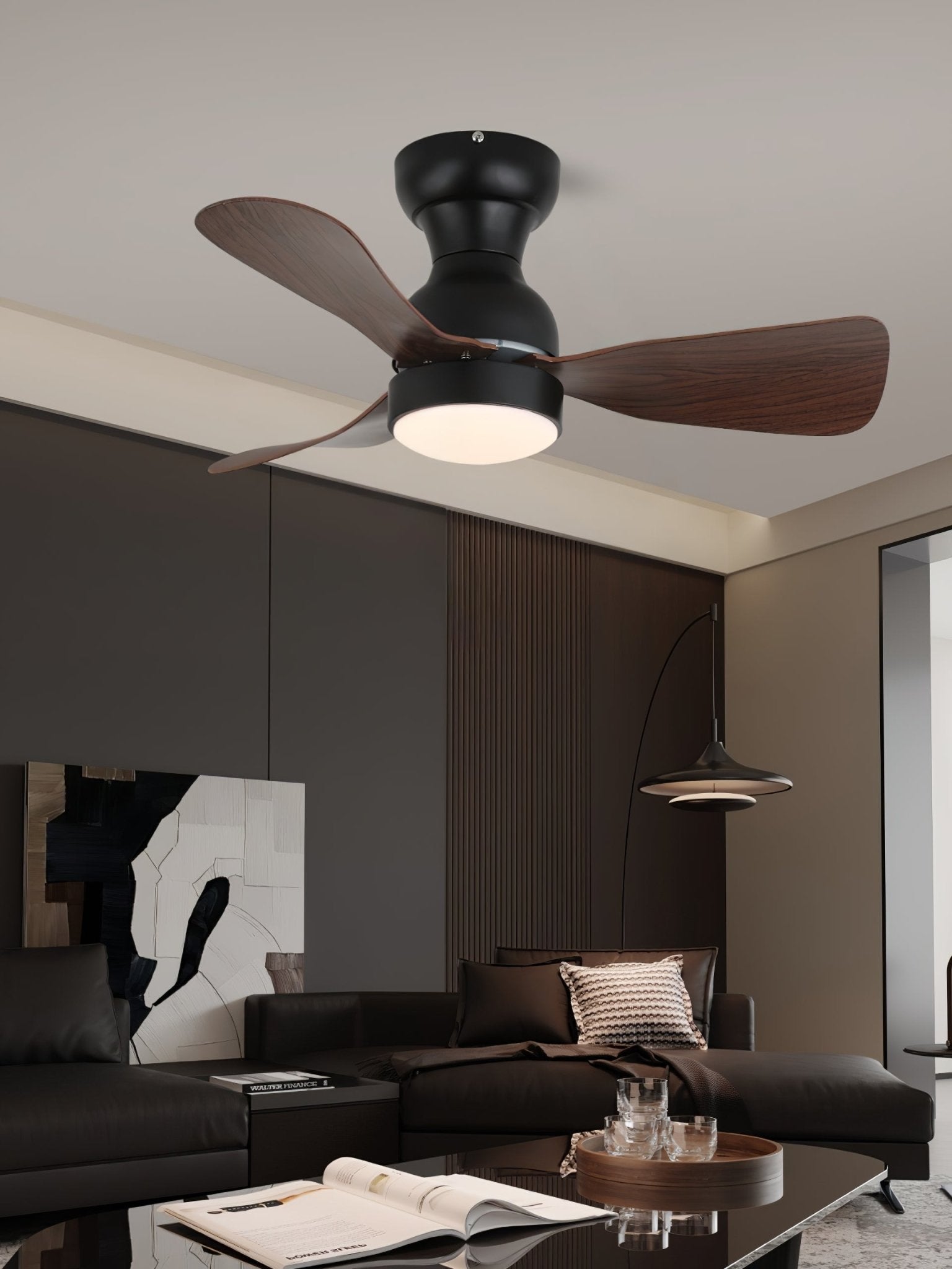 Civico Spin Ceiling Fan Light by FIFTH & BEAM — product view 7