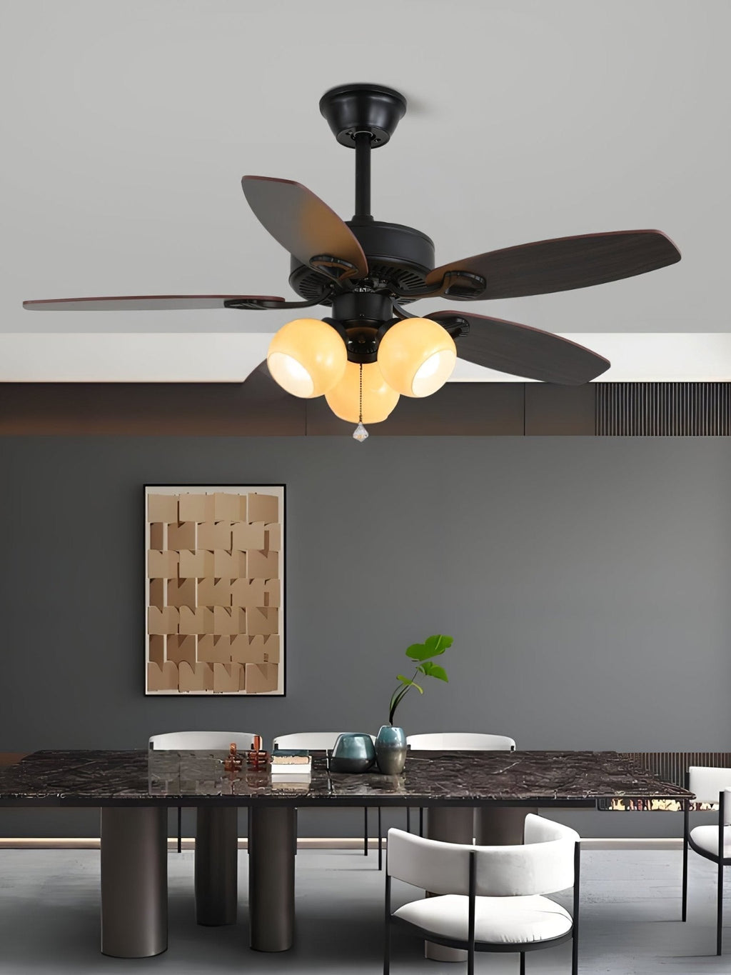 Calantha Bloom Ceiling Fan Light by FIFTH & BEAM — product view 45