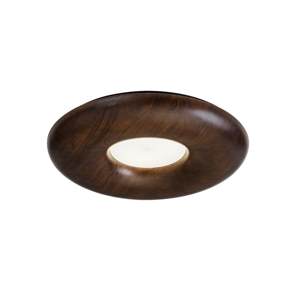 Donut Wood Ceiling Light 31.5" by FIFTH & BEAM — product view 20