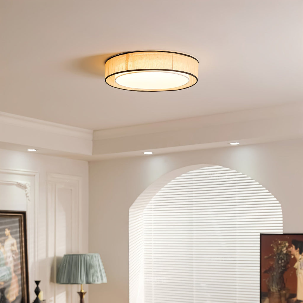 Drum Rould Ceiling Lamp by FIFTH & BEAM — product view 6