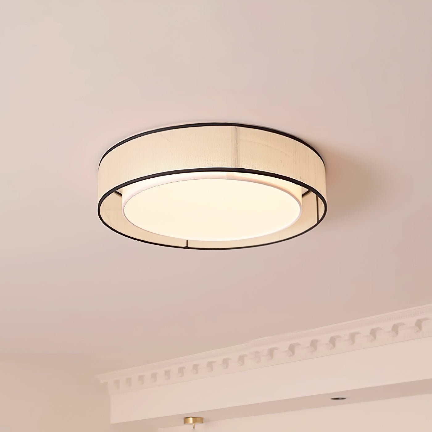 Drum Rould Ceiling Lamp by FIFTH & BEAM — product view 4