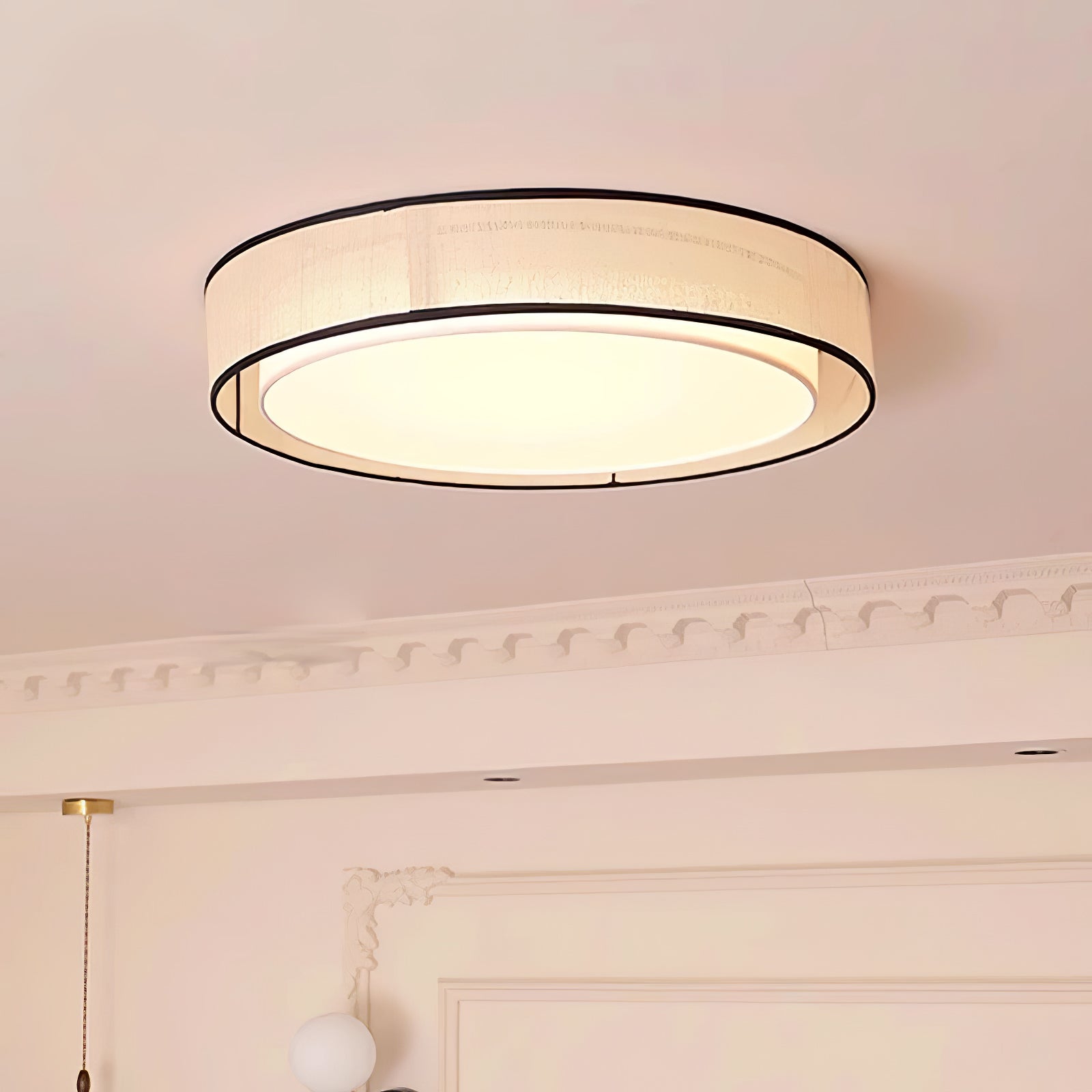 Drum Rould Ceiling Lamp by FIFTH & BEAM — product view 13