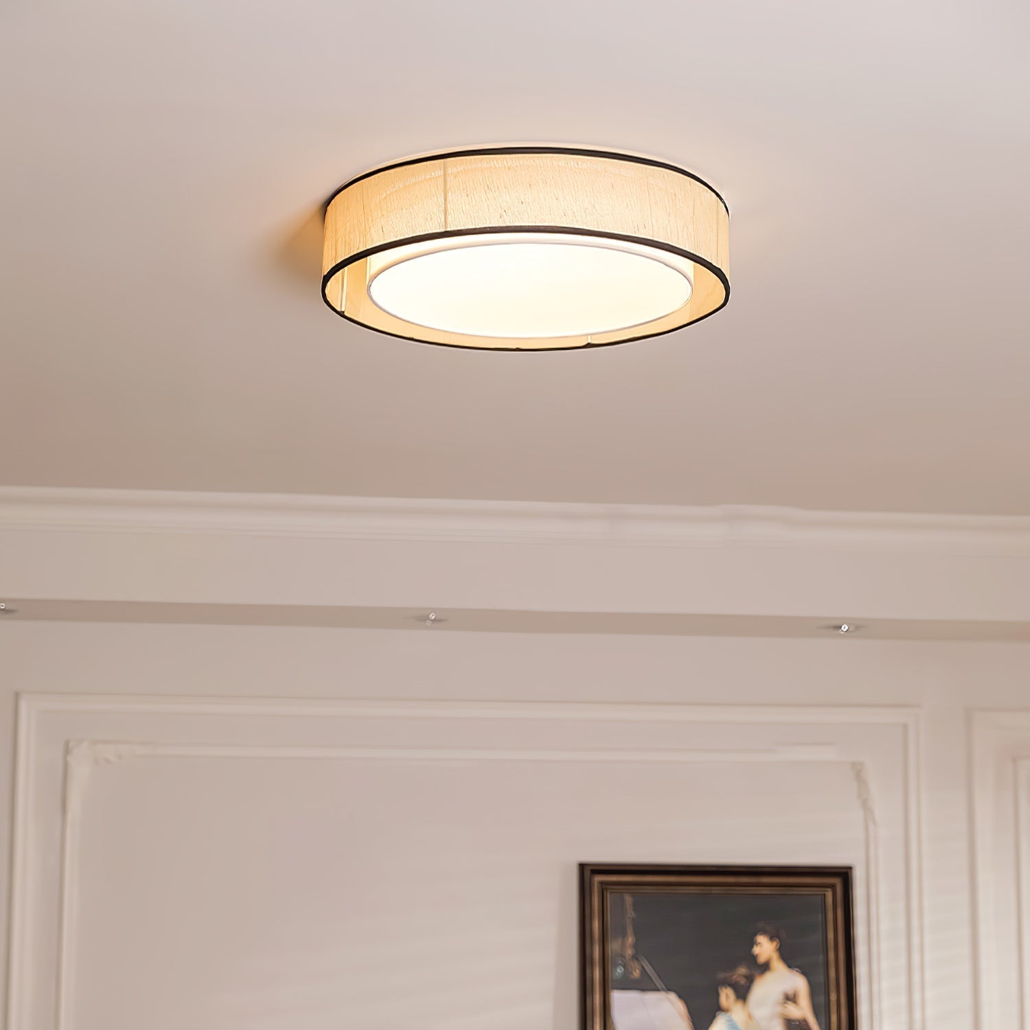 Drum Rould Ceiling Lamp by FIFTH & BEAM — product view 14