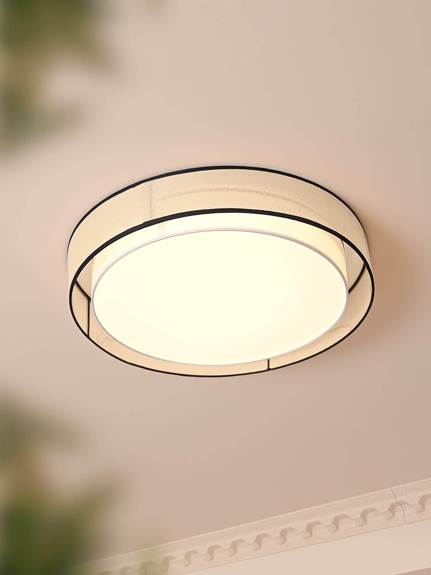 Drum Rould Ceiling Lamp by FIFTH & BEAM — product view 9