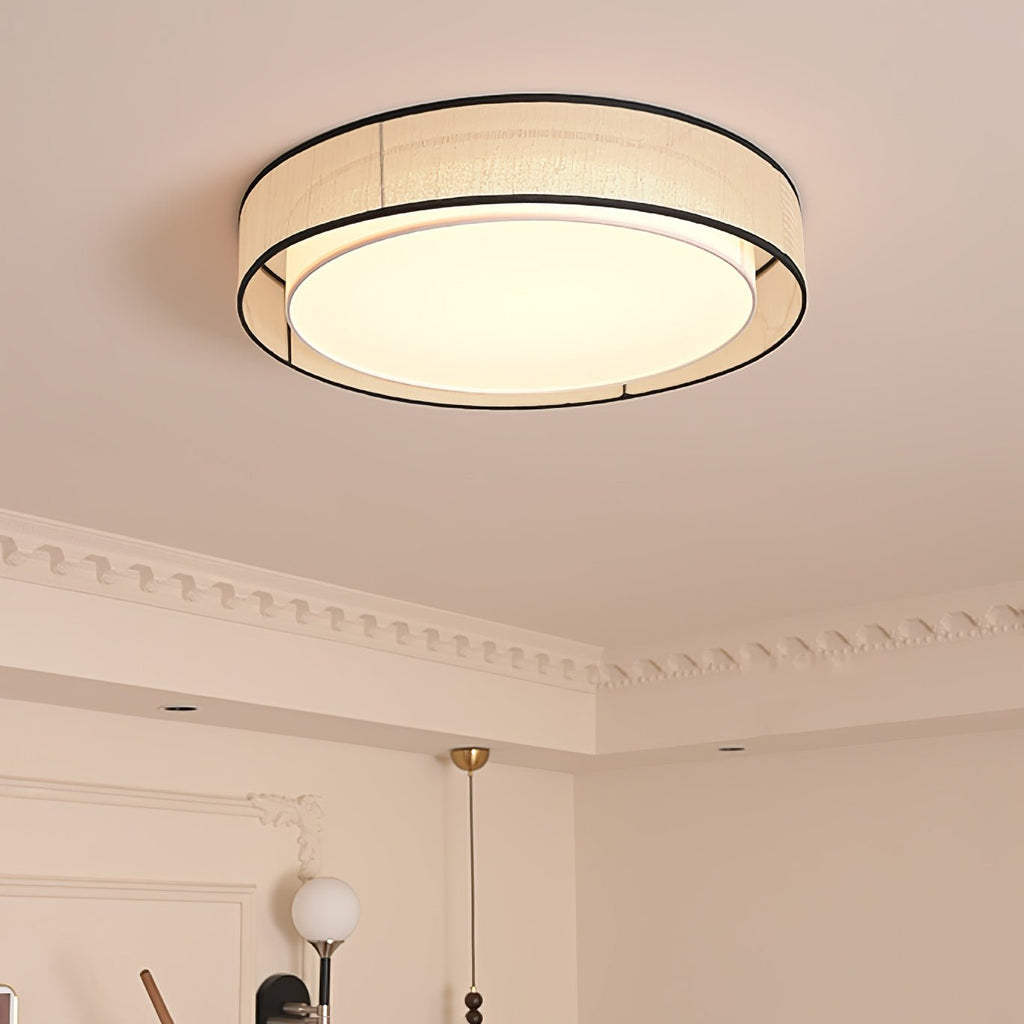 Drum Rould Ceiling Lamp by FIFTH & BEAM — product view 2