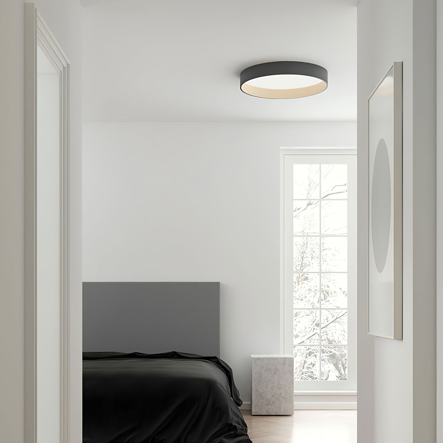 Duo Round Ceiling Lamp by FIFTH & BEAM — product view 2
