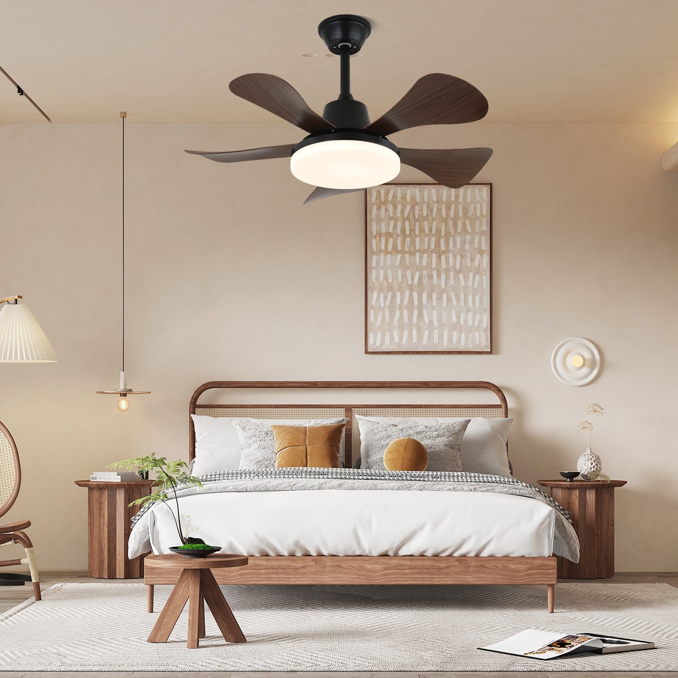 Eliza Ceiling Fan Light by FIFTH & BEAM — product view 3