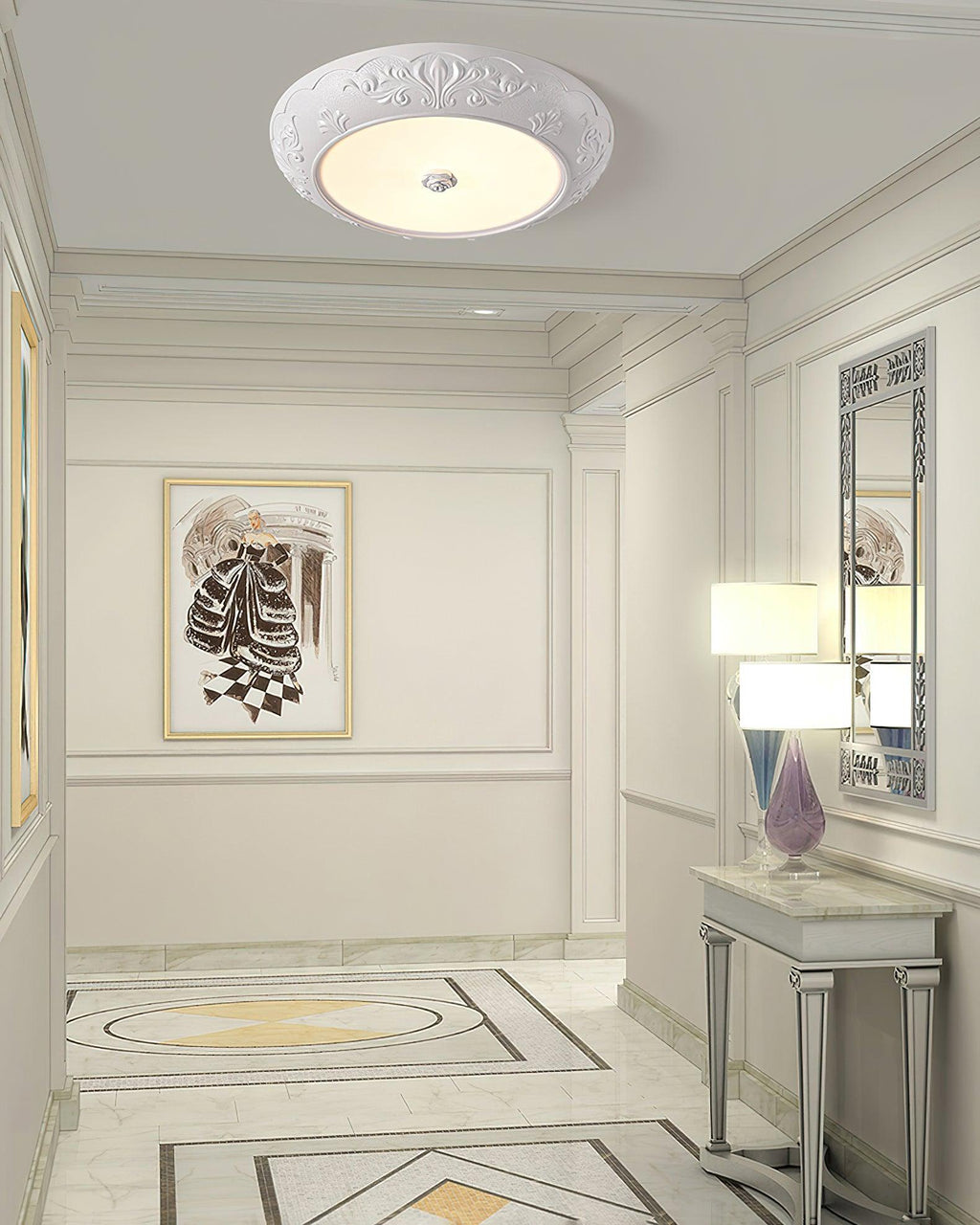 Embossed Ceiling Lamp by FIFTH & BEAM — product view 13