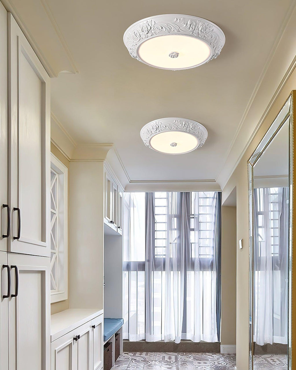 Embossed Ceiling Lamp by FIFTH & BEAM — product view 4