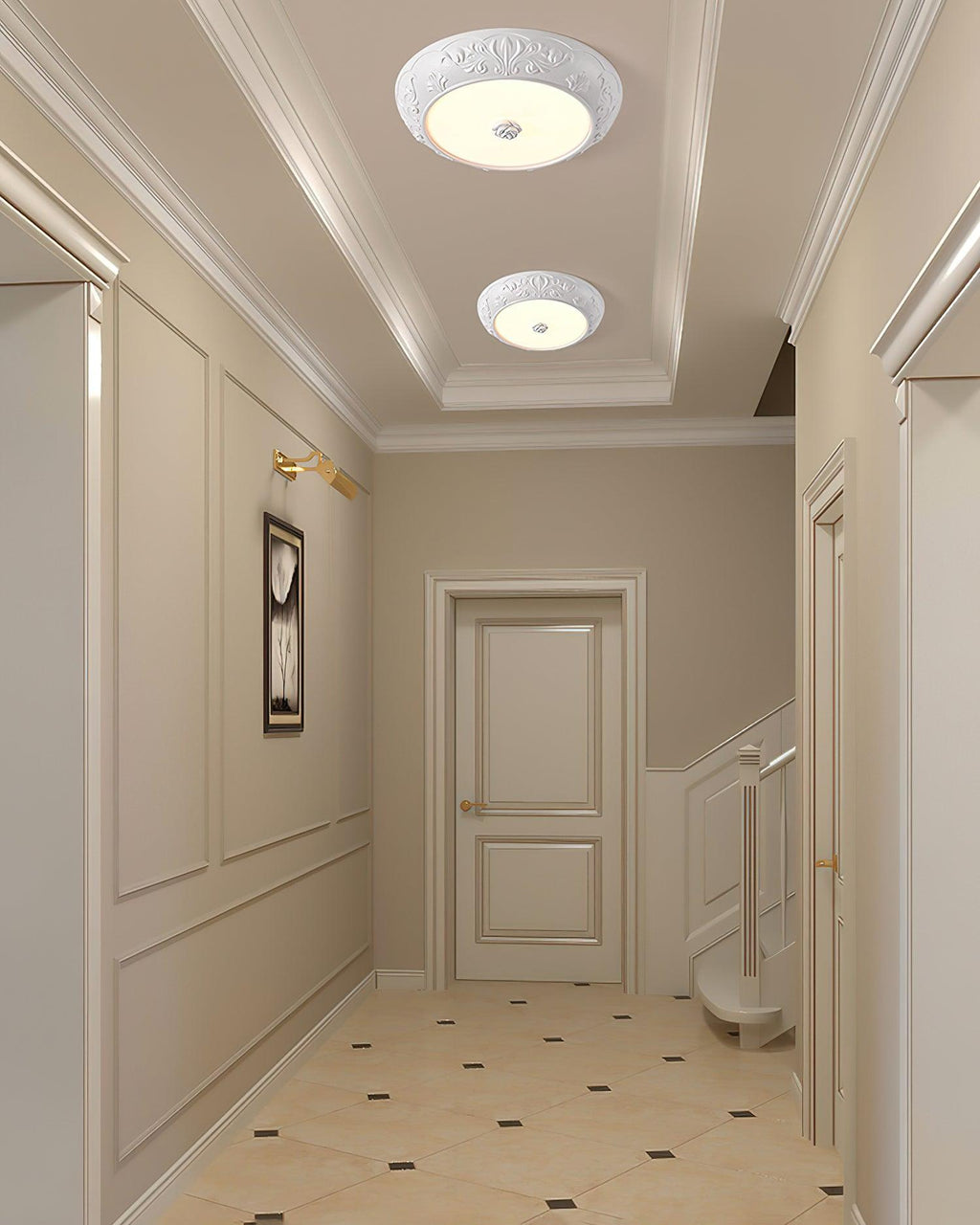 Embossed Ceiling Lamp by FIFTH & BEAM — product view 12