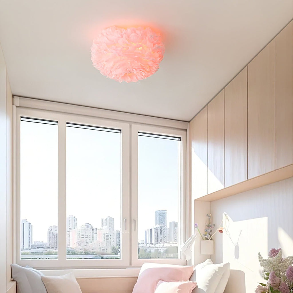Feathered Ceiling Lamp by FIFTH & BEAM — product view 4