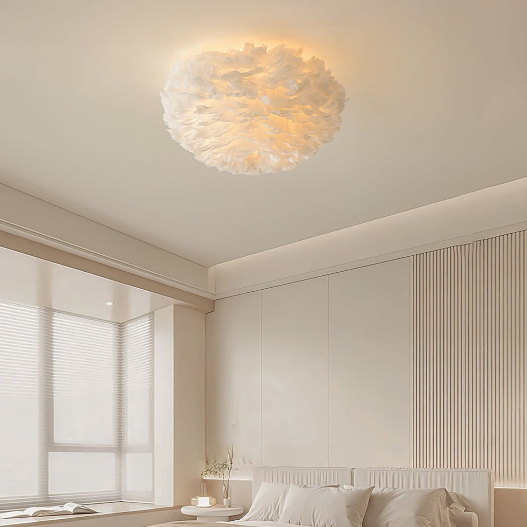 Feathered Ceiling Lamp by FIFTH & BEAM — product view 9