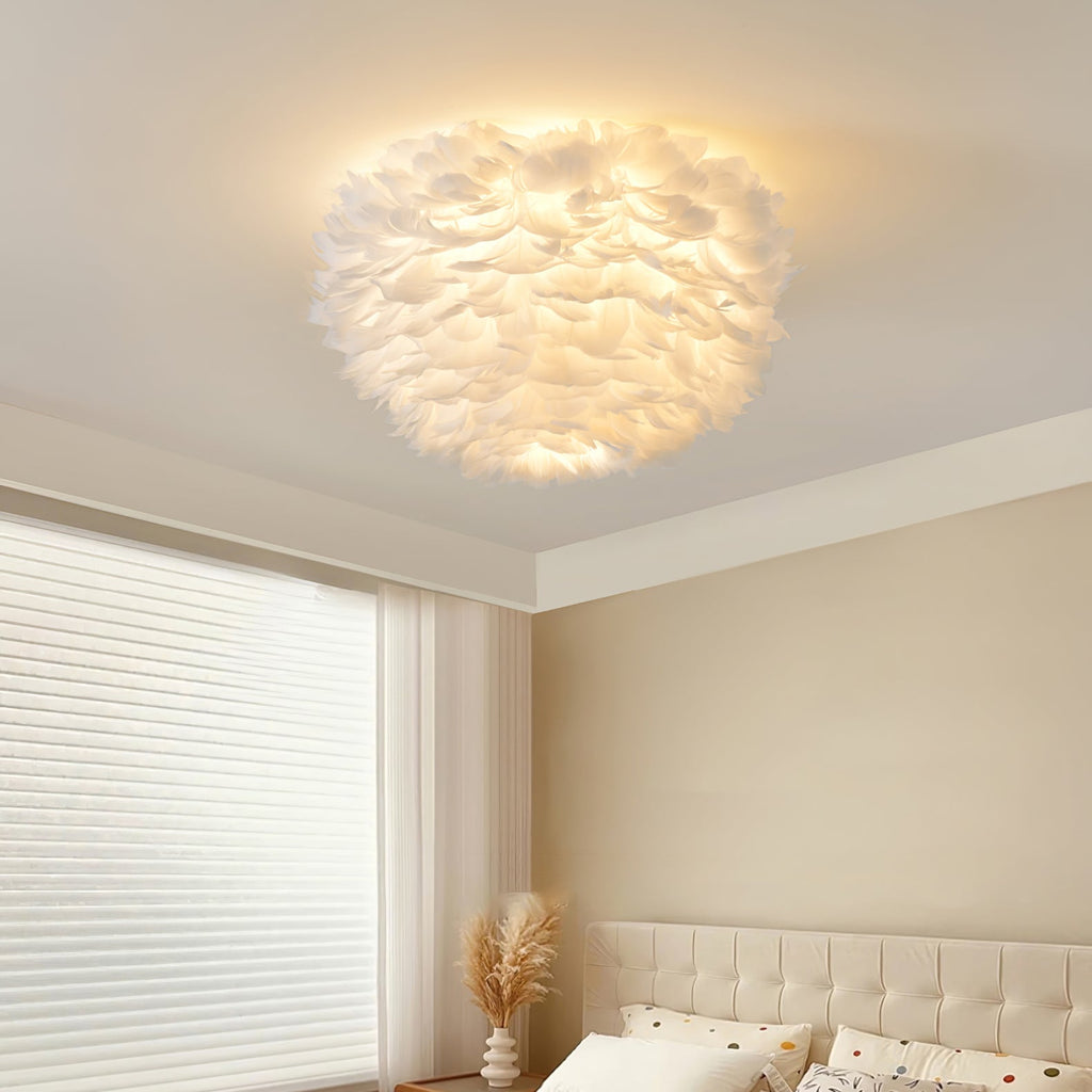 Feathered Ceiling Lamp by FIFTH & BEAM — product view 8