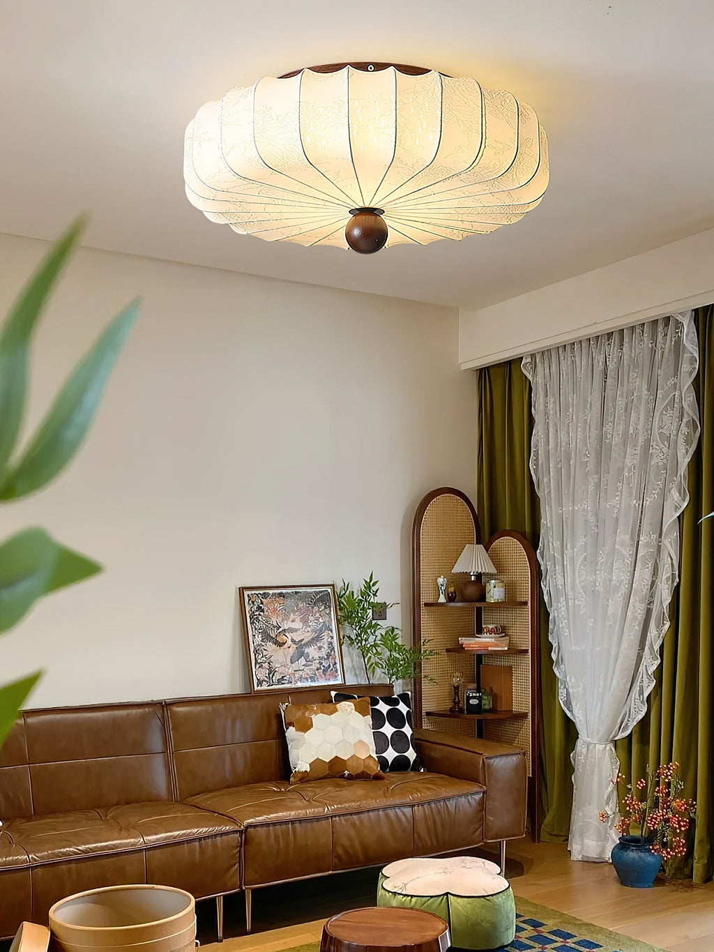 Evelune Petal Ceiling Light by FIFTH & BEAM — product view 4